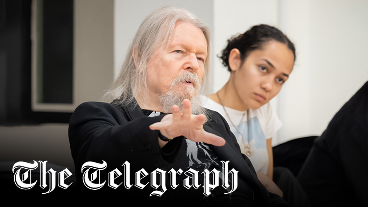 THE TELEGRAPH INTERVIEW WITH CHRISTOPHER HAMPTON