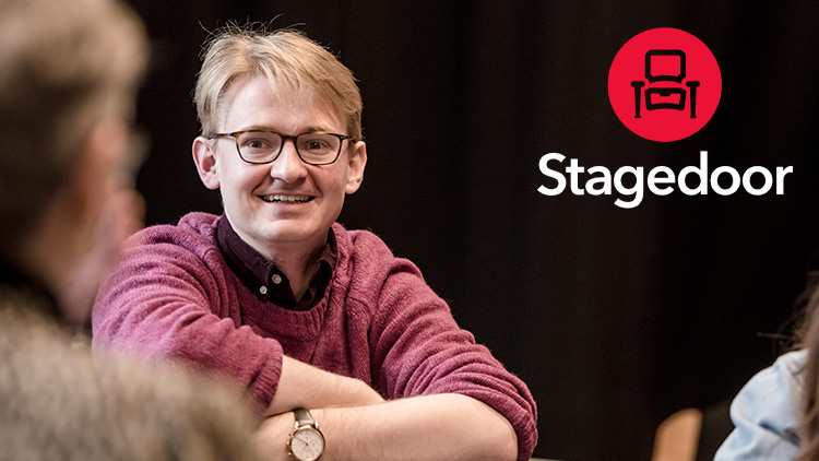 STAGE DOOR INTERVIEWS JACK BRADFIELD, WRITER OF THE HABITS